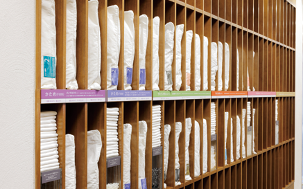 選べる枕コーナー