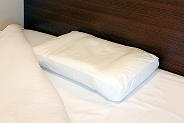 快眠ホテルピローを全室完備